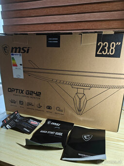 IPS monitor MSI Optix G242 24" - 12