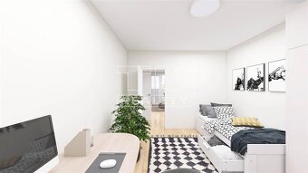 Na predaj priestranný 3-izbový byt s balkónom v obci Bošany - 12