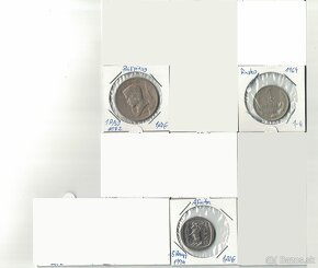 Zbierka mincí - rôzne svetové mince Afrika, Ázia, Ostrovy - 12