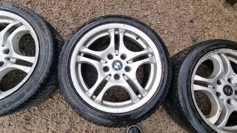 BMW E46 R17 elektrony + zimné gumy 225/45 - 12