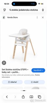 Jedálenská stolička Stokke Steps - 12