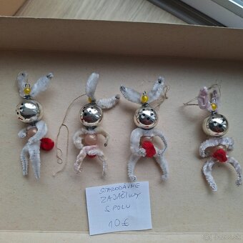 Starožitné vianočné ozdoby. - 12