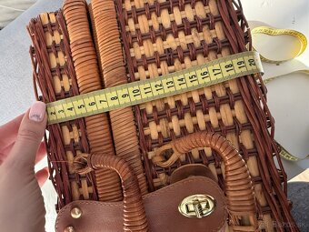 Ratanový piknikový kôš - 12