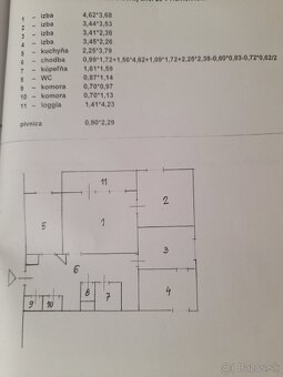 4-izbový byt s KLIMATIZÁCIOU, loggiou a potenciálom – Humen - 12