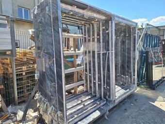 Hs portál hliník 3000x2200mm trojsklo profil Ultraglide. - 12