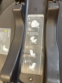 Vajíčko Nuna Arra Next Caviar + základňa isofix - 12