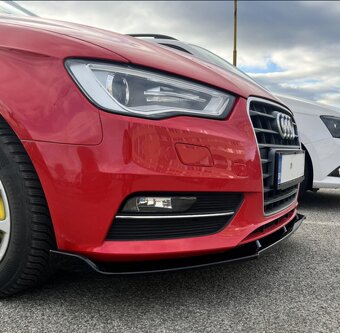 AUDI A3 8V SPOJLER NA PREDNY NÁRAZNÍK LIPKO NA NARAZNIK - 12