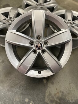 Hliníkové disky VW Corvara 5x112 R17 Tiguan, Kodiaq, Passat - 12