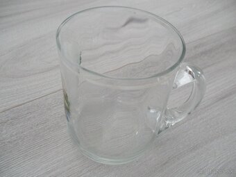 sadu troch starožitných sklenených pohárov - 12