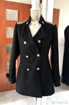 Dámsky vlnený kabát - 12