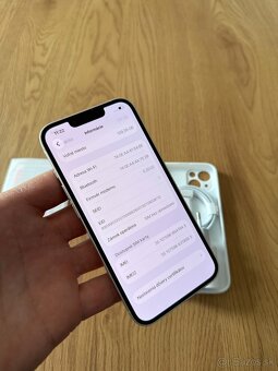 iPhone 13 128 gb Starlight v záruke + príslušenstvo - 12