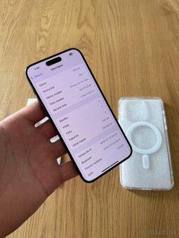 iPhone 15 Pro Max 256 gb Black Titanium v záruke - 12