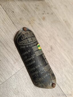 Motor Jawa pionier 05 + orig. Štítok DE - 12