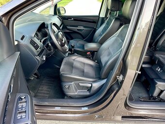 SEAT ALHAMBRA 2.0 TDI 4x4 rok 2014 alkantara 7 miestna - 12