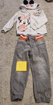 Darujem dievčenské oblečenie veľkosti prevažne 98-104 3-4 r. - 12