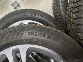 ZIMNA SADA MERCEDES 5X112 R17 + PNEU 205/55 R17 - 12