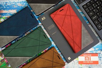 Dvojfarebné zatváracie puzdro pre Xiaomi, Redmi a Poco - 12