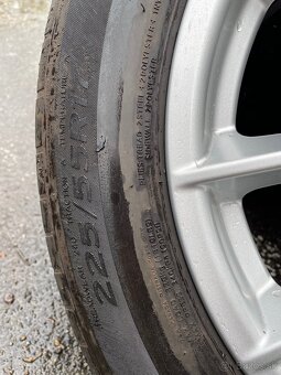 5x112 R17 7,5J ET27 BMW + 225/55 R17 letné (2021) - 12