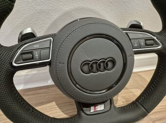 VOLANT AUDI KOŽENÝ MULTIFUNKCNY + AIRBAG - 12