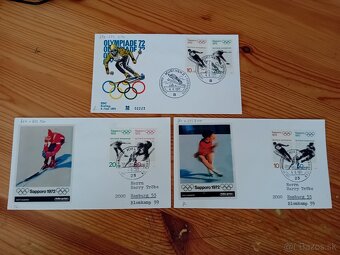 Známky FDC šport - 12