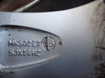 hlinikové disky Skoda/Vw/Seat,--5Jx14-ET-35--5x100 - 12