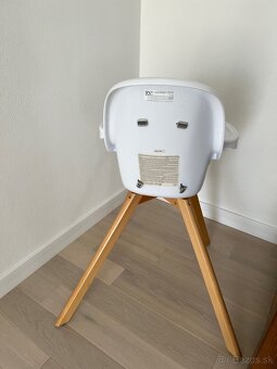 Detská stolička Kinderkraft Tixi šedá 2 v 1 - 12