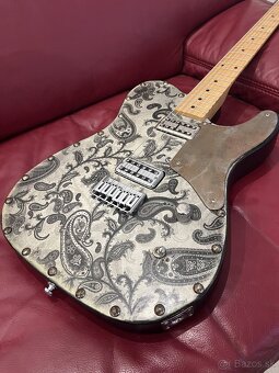 CABRONITA Black Paisley  by Ivan's guitars - 12