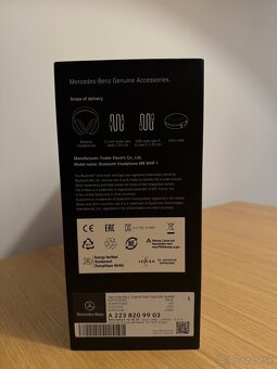Bezdrôtové slúchadlá Mercedes Benz - 12