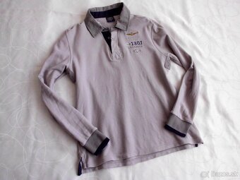 Aeronautica Militare pánske slim polo tričko M - 12