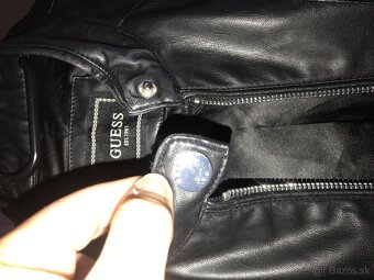 NOVÁ GUESS originál kozenkova damska bundicka S - 12