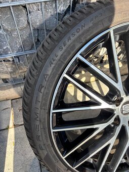 ✅ 5x112 r19 Seat ateca disky plus celoročne pneu dot 2023 - 12