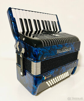 Predám nový akordeón BELTUNICA Vivaldi- 60 basový- ná - 12
