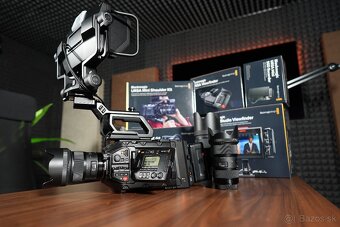 Profesionálna kamera Blackmagic + príslušestvo + objektívy - 12