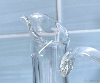 Krištáľ - vázy, poháre, misa - 12