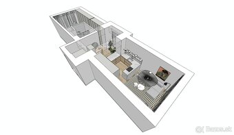 1-izbový byt Bratislava - NIVY - ul Budovateľská - 12