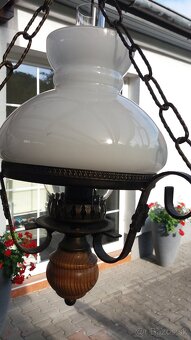 Vysiaca lampa malovana - 12