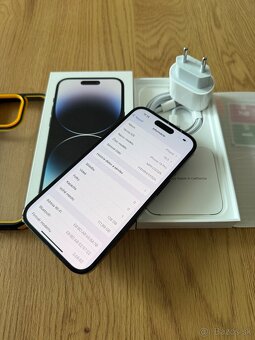 iPhone 14 Pro 128 gb Space Black v záruke + príslušenstvo - 12
