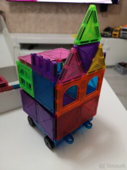 magnetické kocky- Sada 100 ks - 12