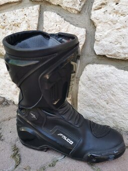 Dámske kožené moto oblečenie Bering + čižmy + prilba - 12