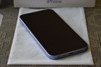 Apple iPhone 12 Purple 64 GB + krabica + och. skličko + obal - 12