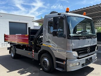MERCEDES-BENZ ATEGO 1218 SKLÁPAČ TROJSTR. HYDRAULICKÁ RUKA - 12