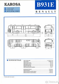 Prospekty - Autobusy Karosa 5 - 12