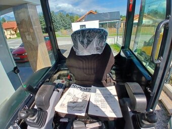 Minibager minirypadlo kubota kx 027-4 - 12
