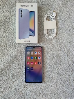 Samsung Galaxy A34 128GB,6GB RAM - 12