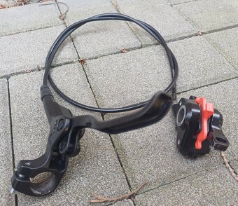 Hydraulicke brzdy Shimano & Mechanicka brzda J.A.K - 12