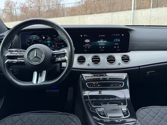 Mercedes E300de 4matic PHEV AMG Burmester-leasing. - 12