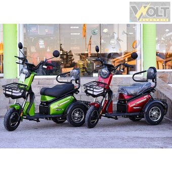 Predám nové elektrické trojkolky Puding - 12