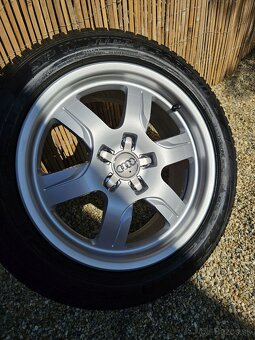 Atraktívne, originálne disky AUDI - 5x112 r17 + 225/50 r17 - 12