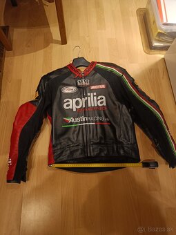 Aprilia 2- dielná kožená kombinéza MMrace - 12