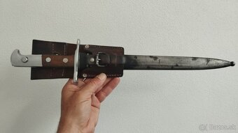 Bodak - bajonet krásny s pochvou i závěsníkem, do sbírky - 12